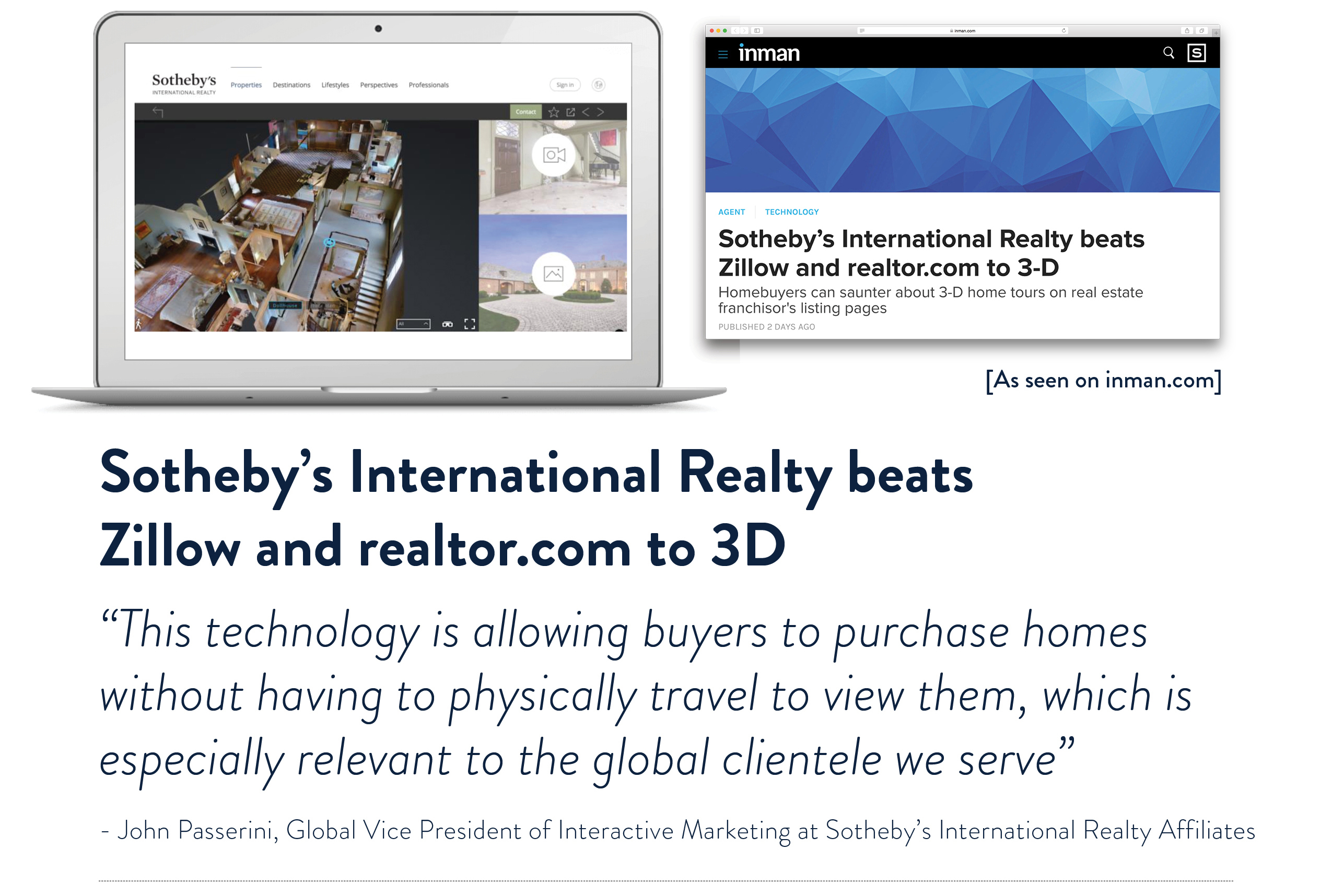 Sotheby's International Realty offers 3D integration on SIR.com 